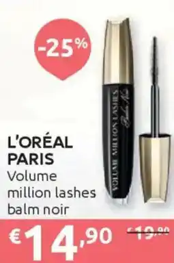 Ipersoap L'ORÉAL PARIS Volume million lashes balm noir offerta