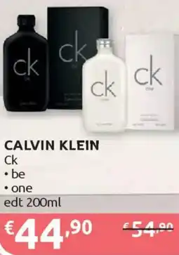 Ipersoap CALVIN KLEIN Ck, be, one edt offerta