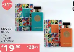 Ipersoap COVERI Unisex me, myself edt offerta