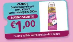 Ipersoap VANISH Smacchiatore in gel pre-trattante senza candeggina offerta