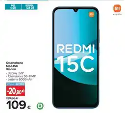 Carrefour Smartphone Mod.15C Xiaomi offerta