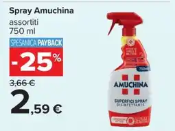 Carrefour Spray Amuchina offerta