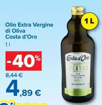 Olio Extra Vergine di Oliva Costa d'Oro