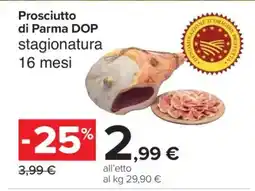 Carrefour Prosciutto di Parma DOP offerta