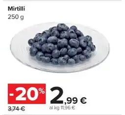 Carrefour Mirtilli offerta