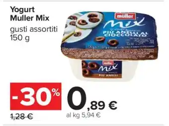 Carrefour Yogurt Muller Mix offerta