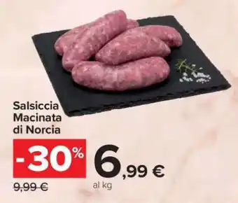 Carrefour Salsiccia Macinata di Norcia offerta