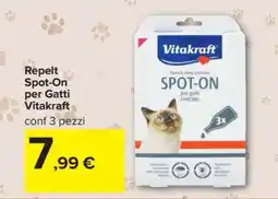 Carrefour Repelt Spot-on per Gatti Vitakraft offerta