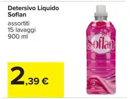 Carrefour Detersivo Liquido Soflan offerta