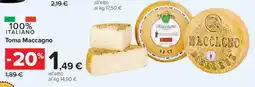 Carrefour Toma Maccagno offerta