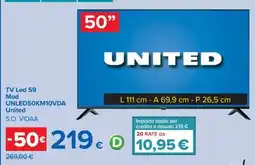 Carrefour TV Led 59 offerta