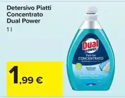Carrefour Detersivo Piatti Concentrato Dual Power offerta