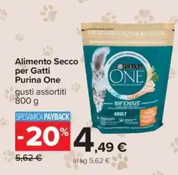Carrefour Alimento Secco per Gatti Purina One offerta