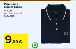 Carrefour Polo Uomo Manica Lunga offerta