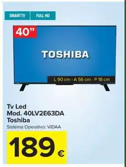 Carrefour TV Led offerta