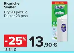 Carrefour RICARICHE SWIFFER offerta