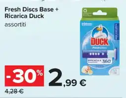 Carrefour Fresh Discs Base + Ricarica Duck offerta