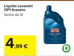 Carrefour Liquido lavavetri DP1 Arexons offerta