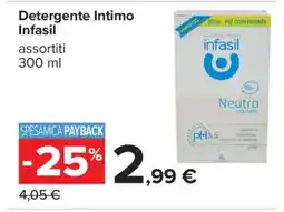 Carrefour Detergente Intimo Infasil offerta