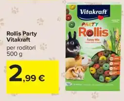 Carrefour Rollis Party Vitakraft offerta