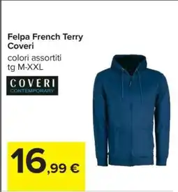Carrefour Felpa French Terry Coveri offerta
