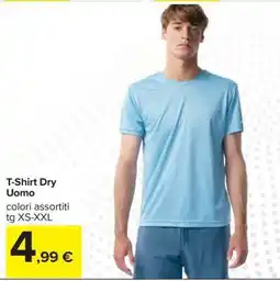 Carrefour T-Shirt Dry Uomo offerta