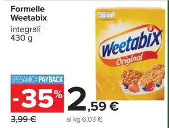 Carrefour Formelle Weetabix offerta