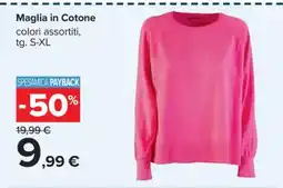 Carrefour Maglia in Cotone offerta