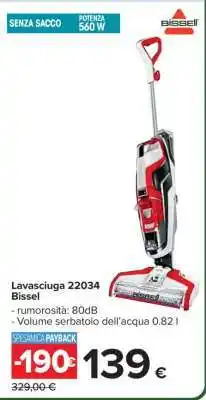 Carrefour Lavasciuga 22034 Bissel offerta