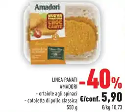 Conad Linea panati AMADORI offerta