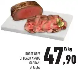 Conad Roast beef di black angus gardani offerta