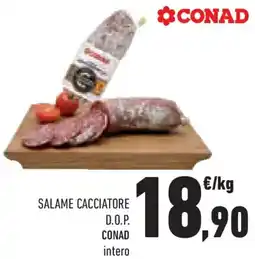 Conad Salame cacciatore d.o.p. CONAD offerta