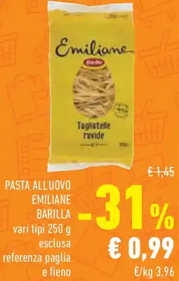 Conad Pasta all'uovo emiliane BARILLA offerta