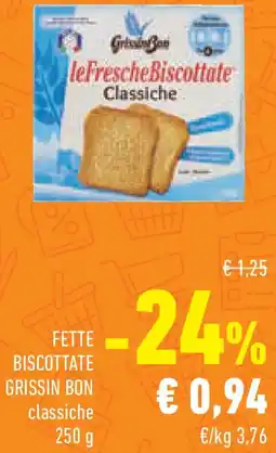 Conad Fette biscottate GRISSIN BON offerta