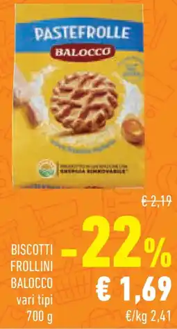 Conad Biscotti frollini BALOCCO offerta