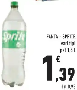 Conad Fanta - sprite offerta