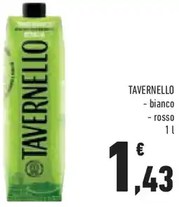 Conad TAVERNELLO bianco rosso offerta