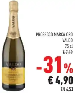 Conad Prosecco marca oro WALDO offerta