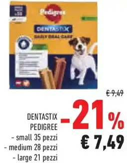 Conad Dentastix PEDIGREE offerta