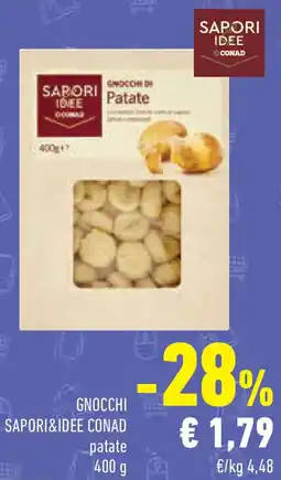 Conad Gnocchi SAPORI&IDEE CONAD offerta