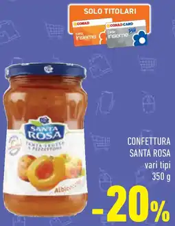 Conad Confettura SANTA ROSA offerta