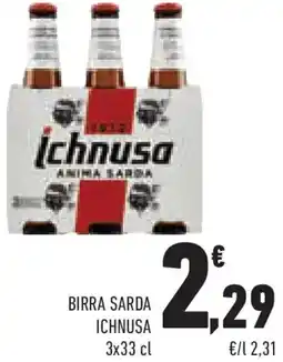 Conad Birra sarda ICHNUSA offerta