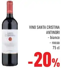 Conad Vino santa cristina antinori offerta