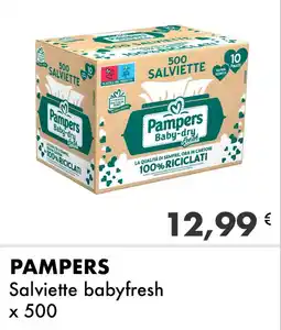 Iper Tosano PAMPERS Salviette babyfresh offerta