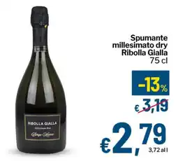 Qui Discount Spumante millesimato dry Ribolla Gialla offerta