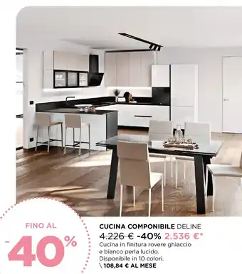 Cucina componibile deline