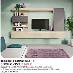 Ricci Casa Soggiorno componibile miri offerta