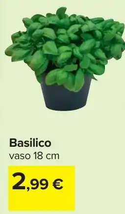 Carrefour Basilico offerta