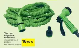 Carrefour Tubo per Irrigazione Estensibile offerta