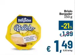 Qui Discount Briolo Bergader offerta
